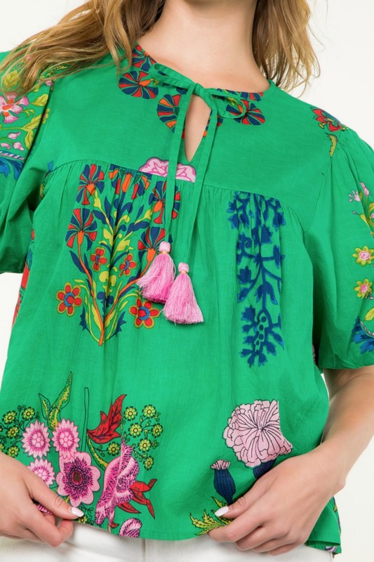 THML PUFF SLEEVE TOP