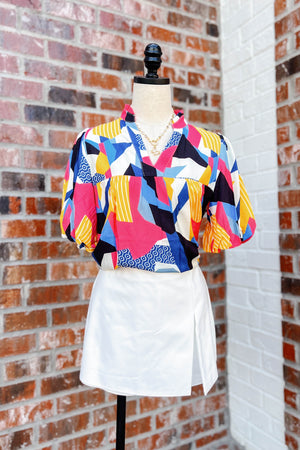 THML PUFF SLEEVE TOP