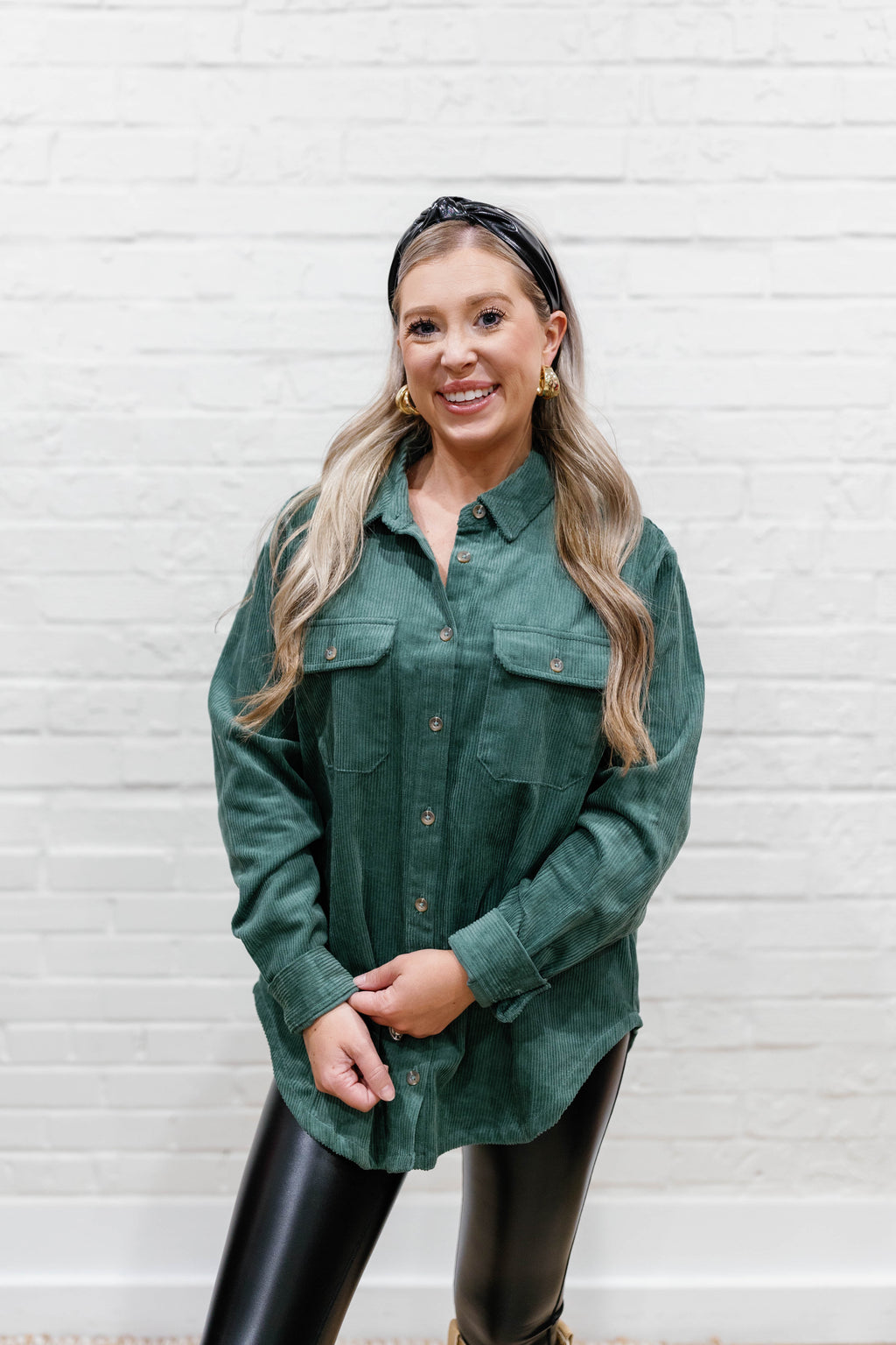 KAYLA CORDUROY TOP