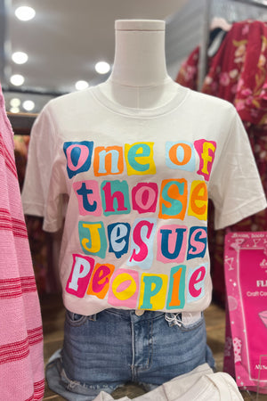 ONE OF THOSE JESUS PEOPLE TEE - LondonEE & Co. 