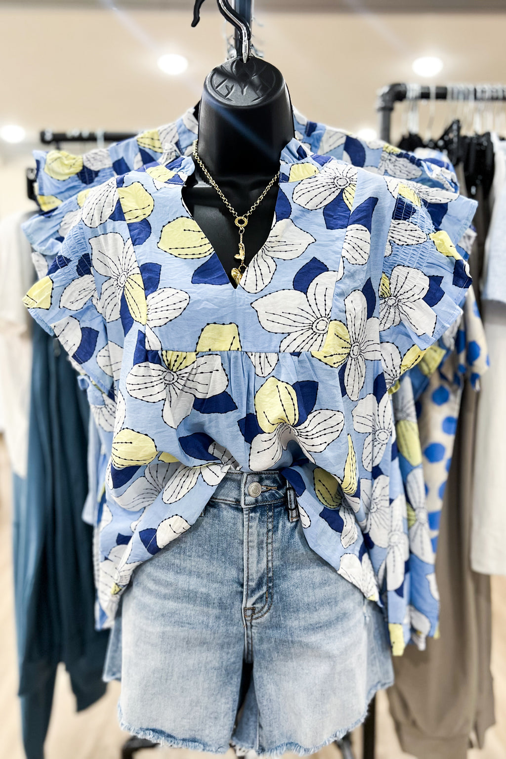 FOREVER FLORAL TOP