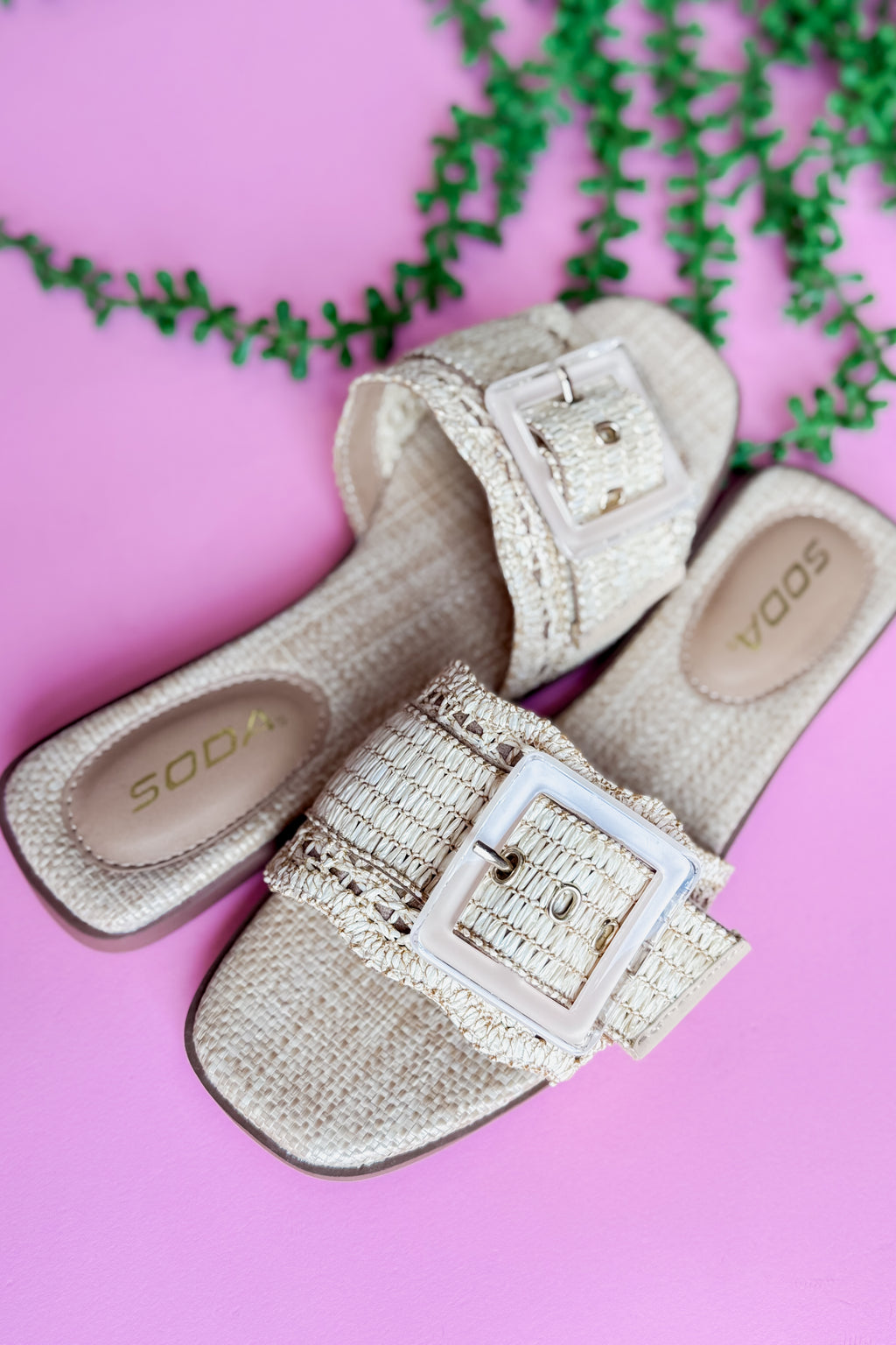 NAYAN RAFFIA SANDAL
