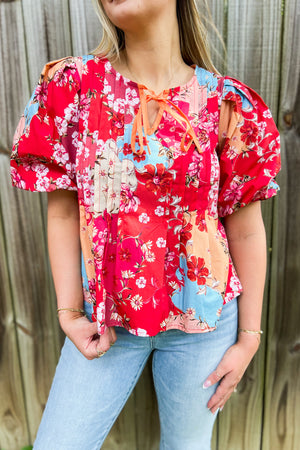 PINTUCK DETAILED TOP - LondonEE & Co. 