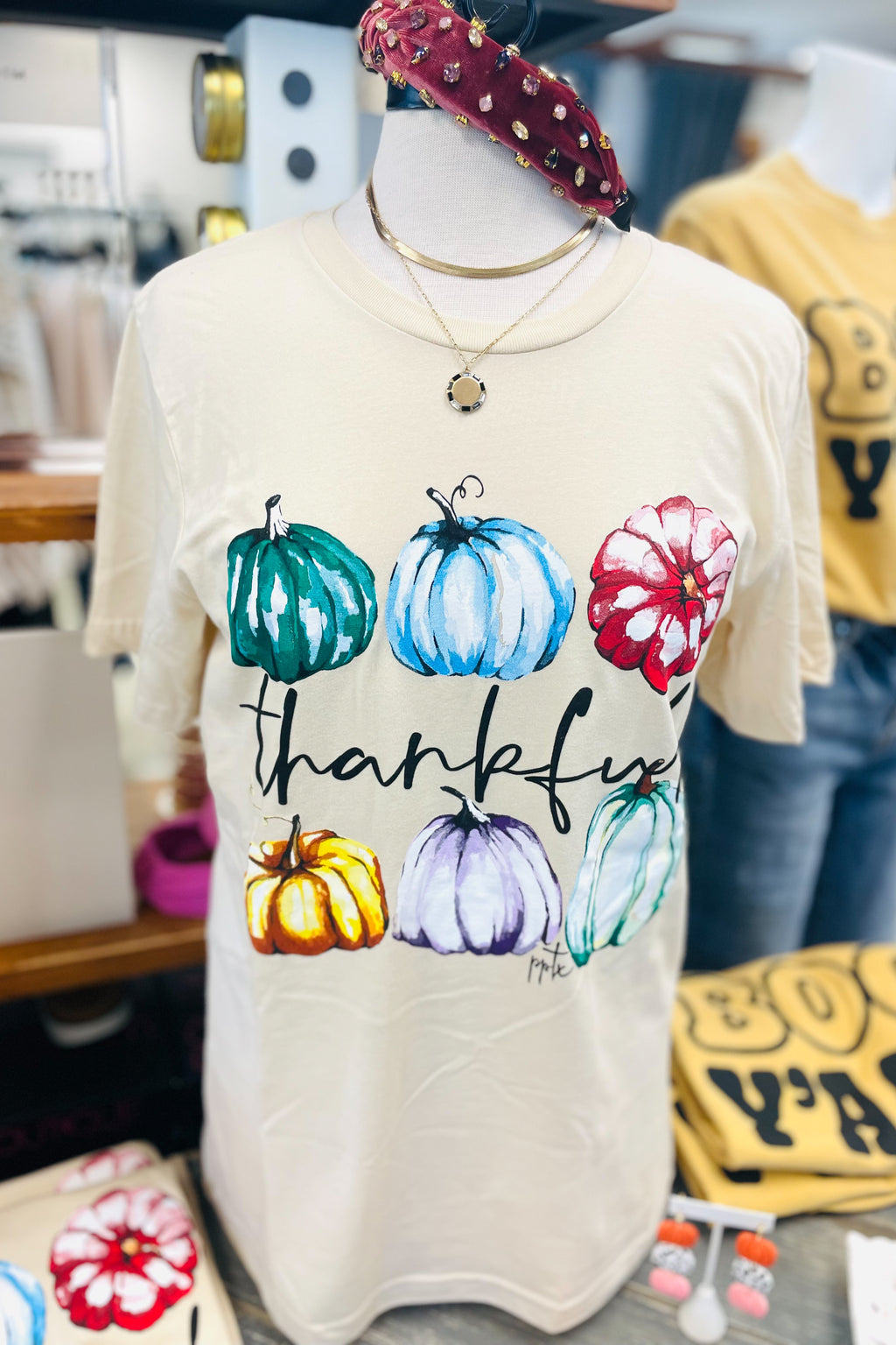 THANKFUL PUMPKIN TEE