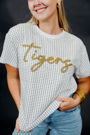 GOLD TIGERS TOP