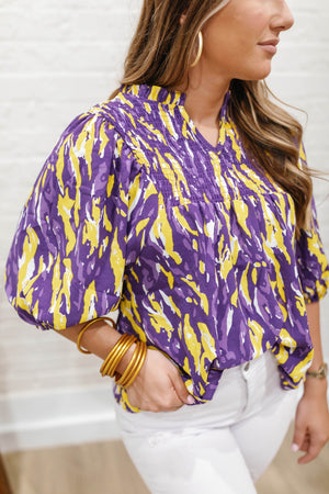 TIGER TAIL TOP