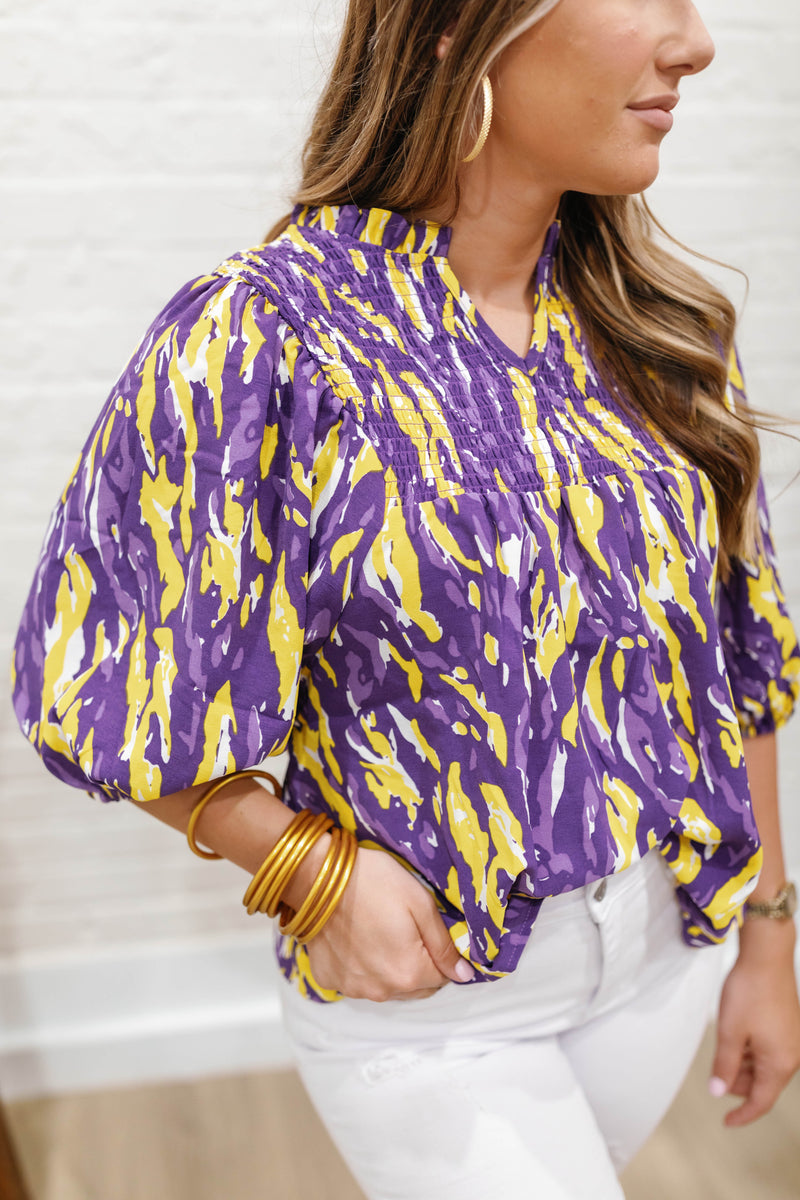 TIGER TAIL TOP