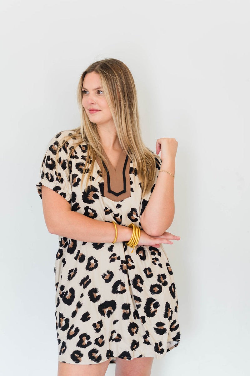 LEOPARD PRINT DRESS