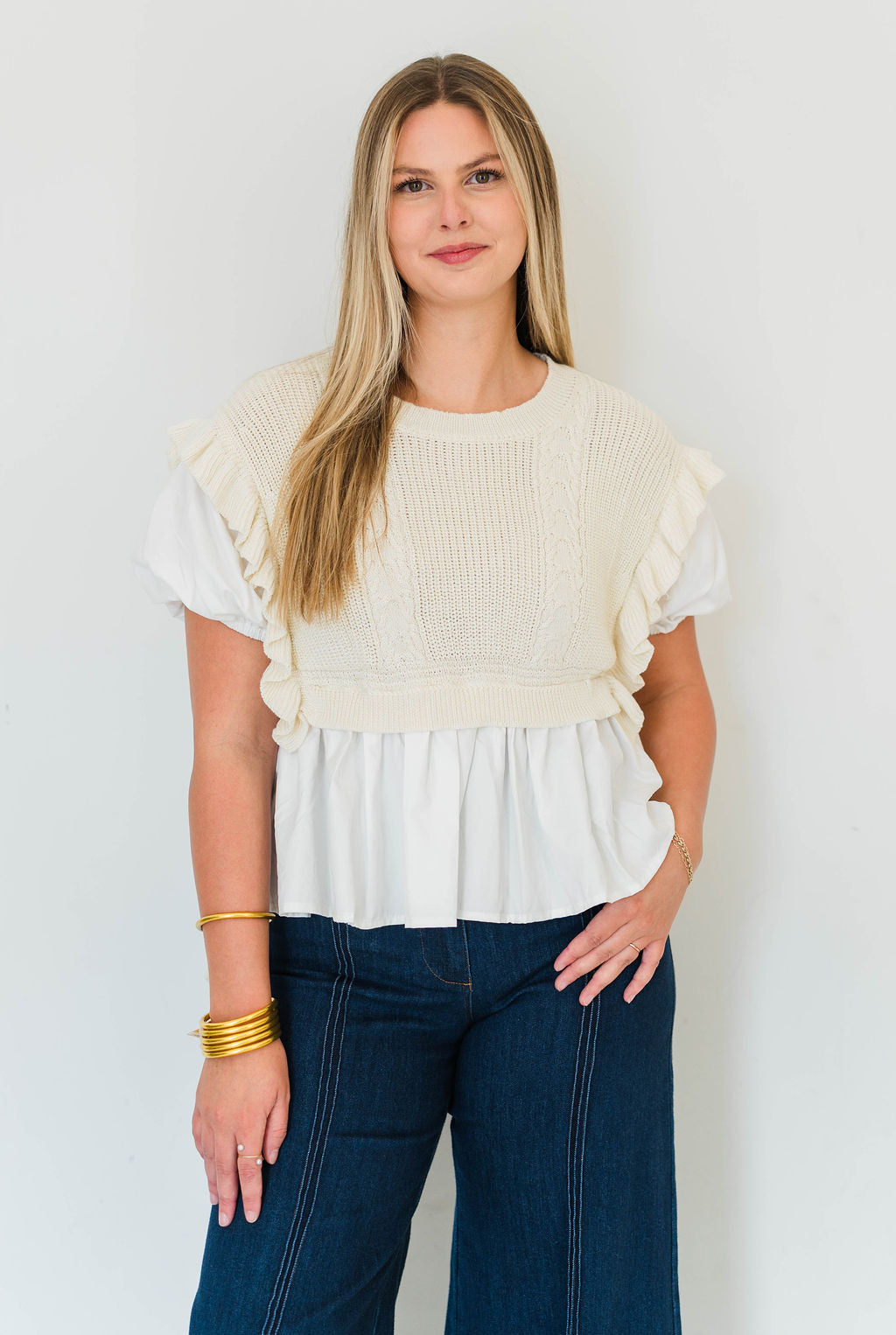 VEST SHORT SLEEVE TOP