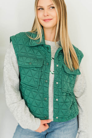 QUILTED JACKET VEST