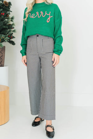 GINGHAM PANTS
