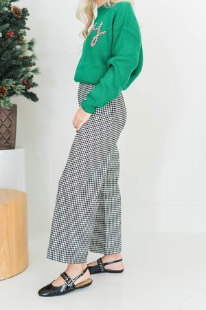 GINGHAM PANTS