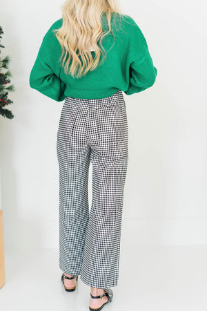 GINGHAM PANTS