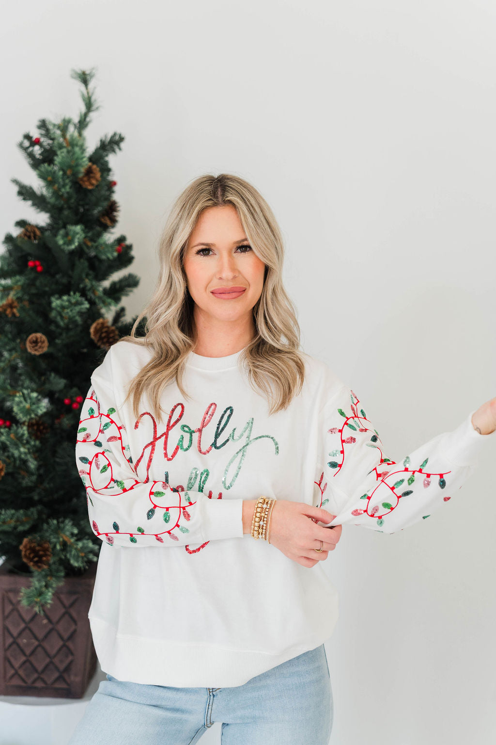 HOLLY JOLLY SWEATSHIRT