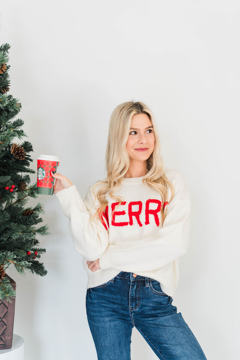 MERRY SWEATER