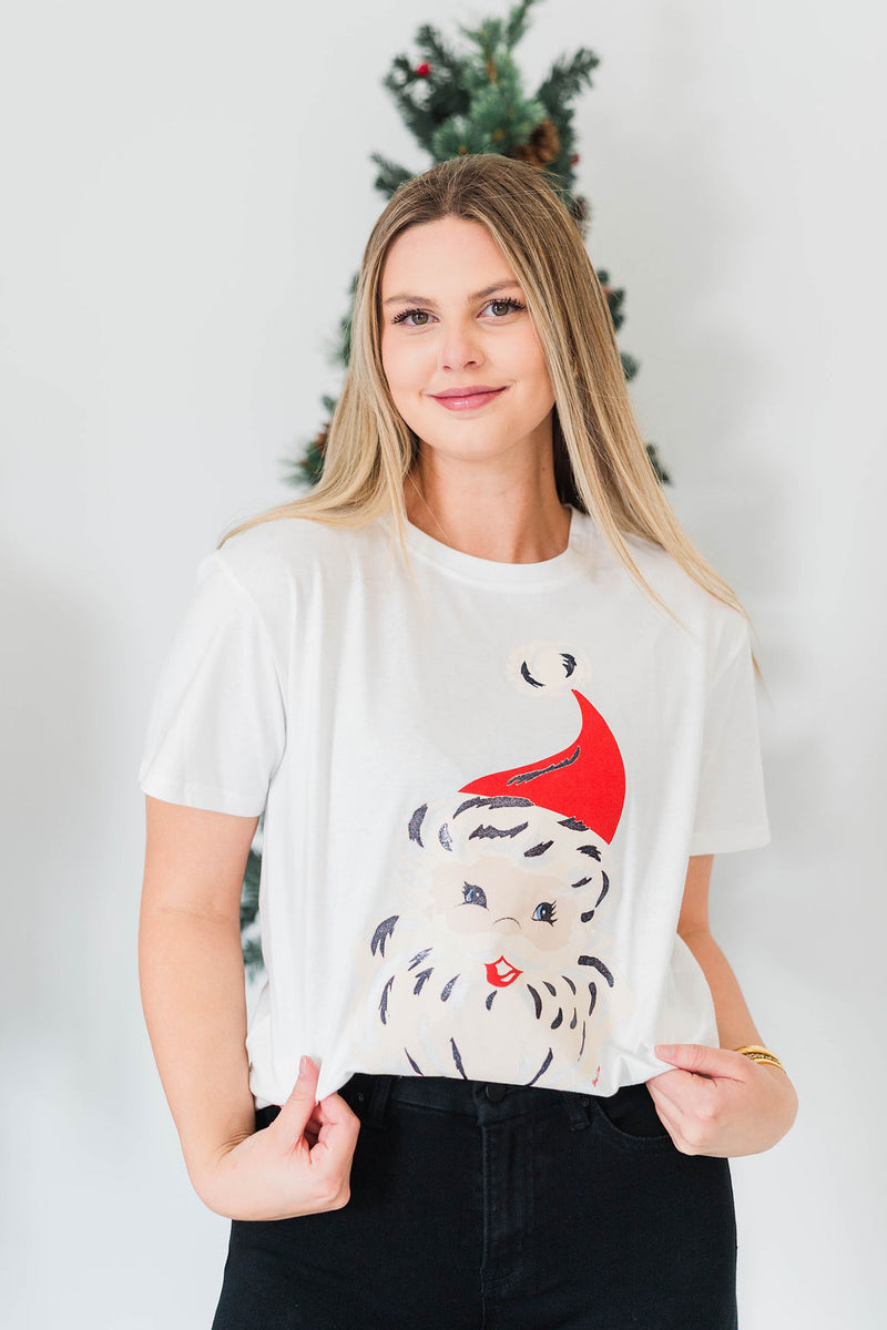 SANTA FACE TEE