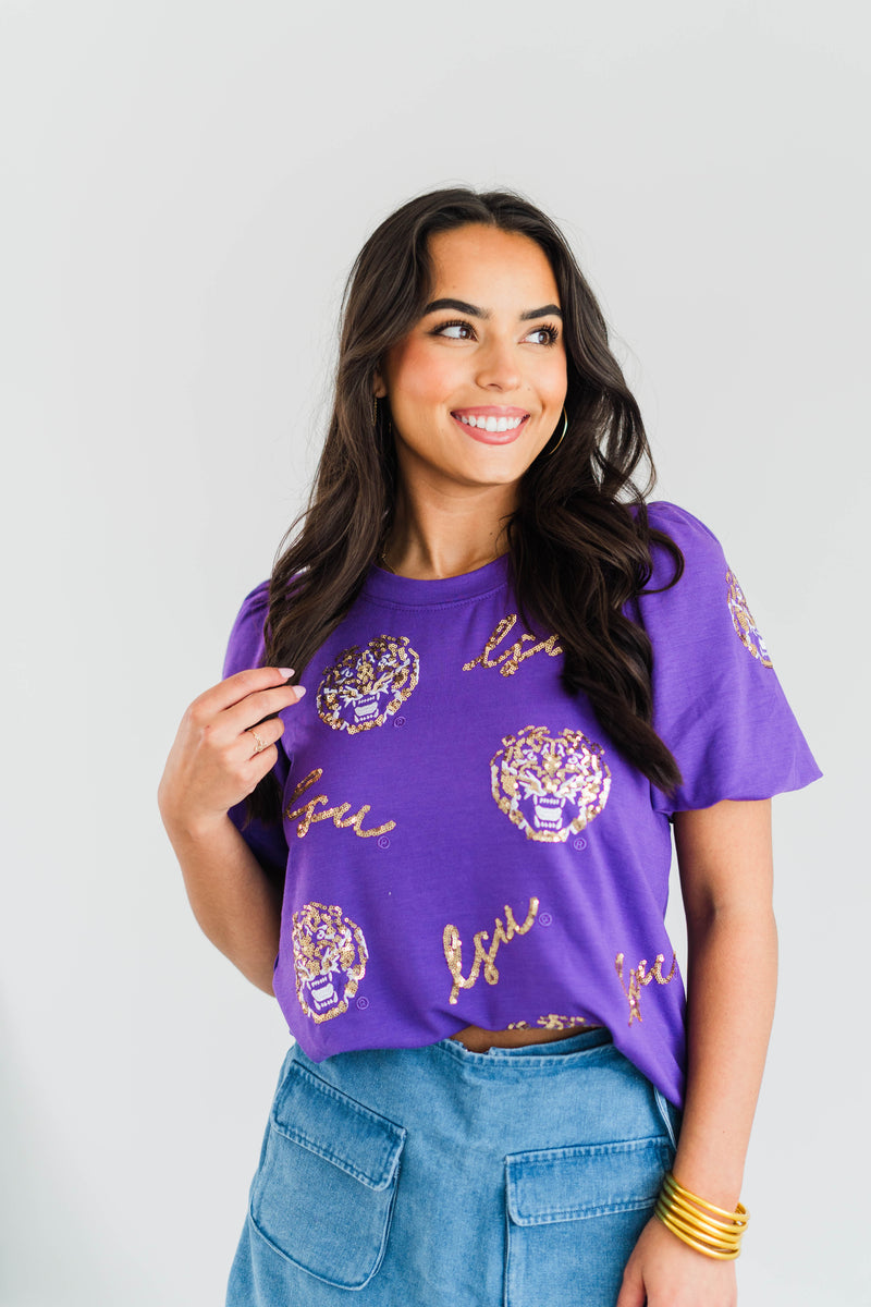 LSU TIGER TOP