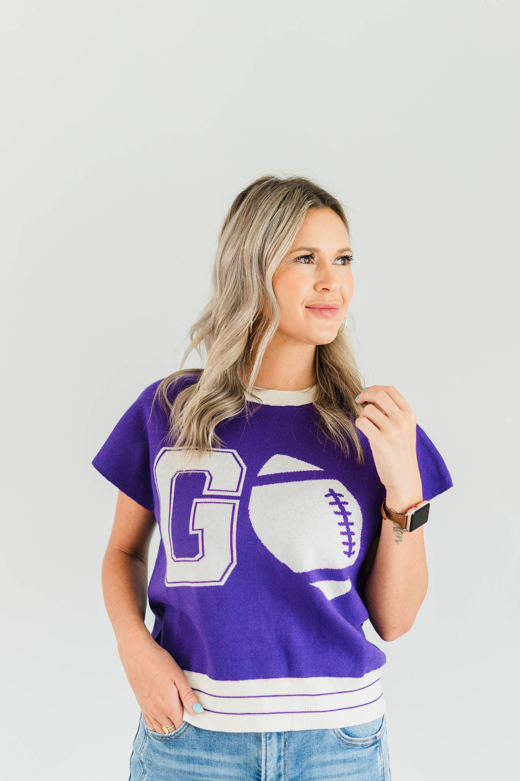 VARSITY GO FOOTBALL SWEATER