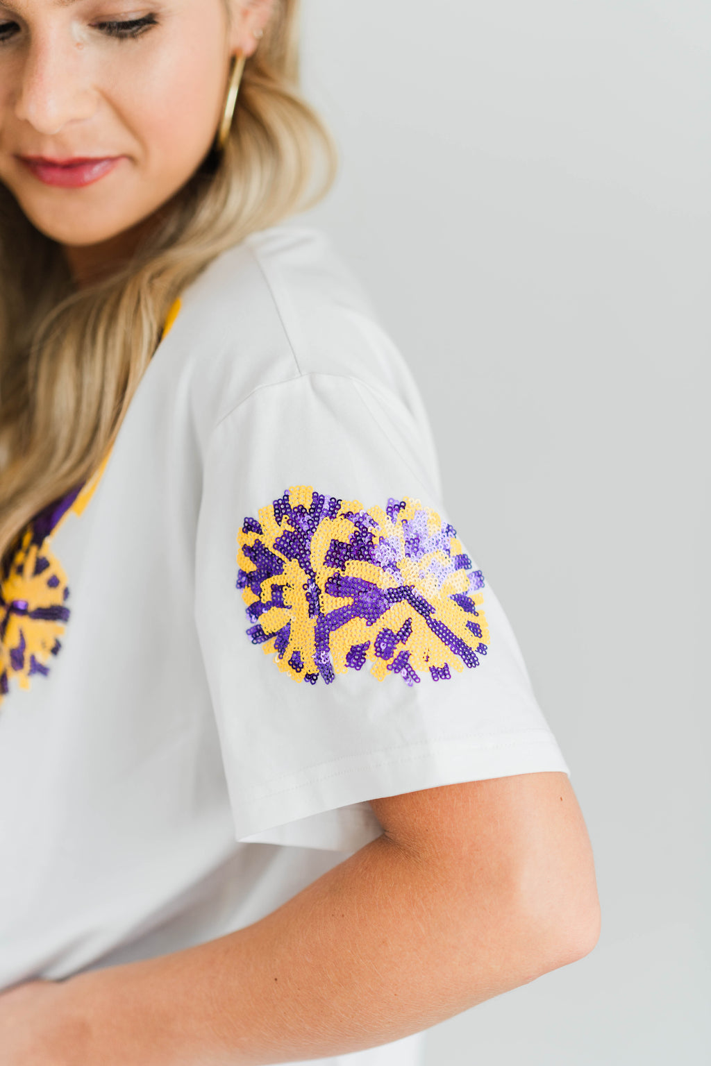 JOLIE SEQUIN GAME DAY TOP