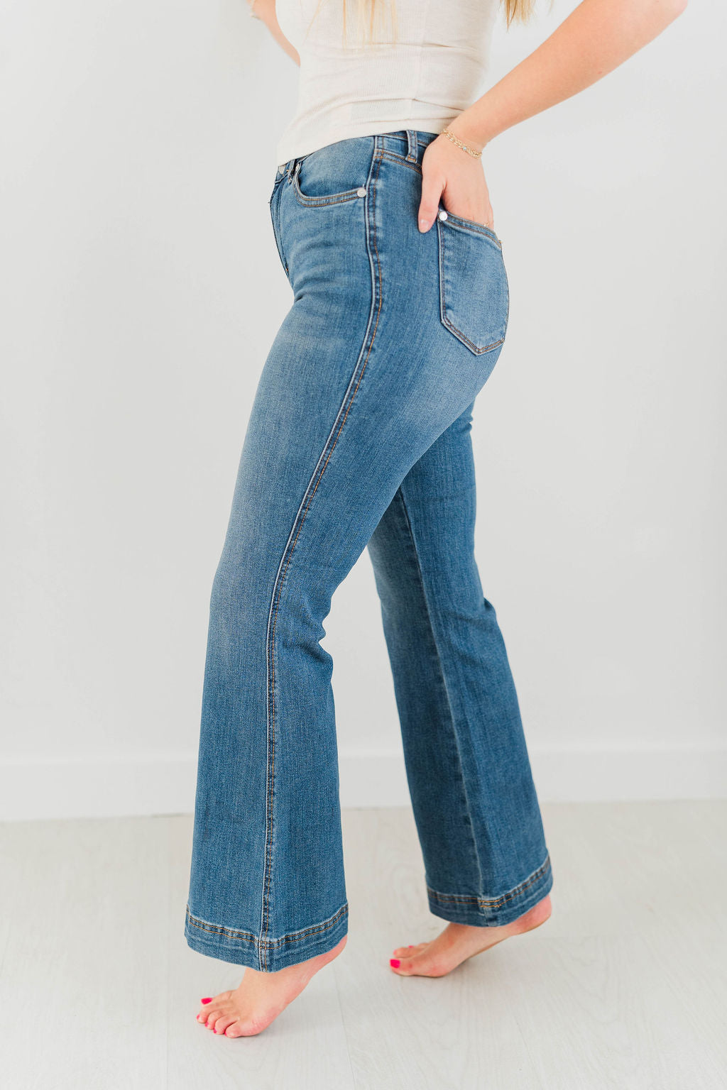 JUDY BLUE HIGH RISE TUMMY CONTROL JEANS