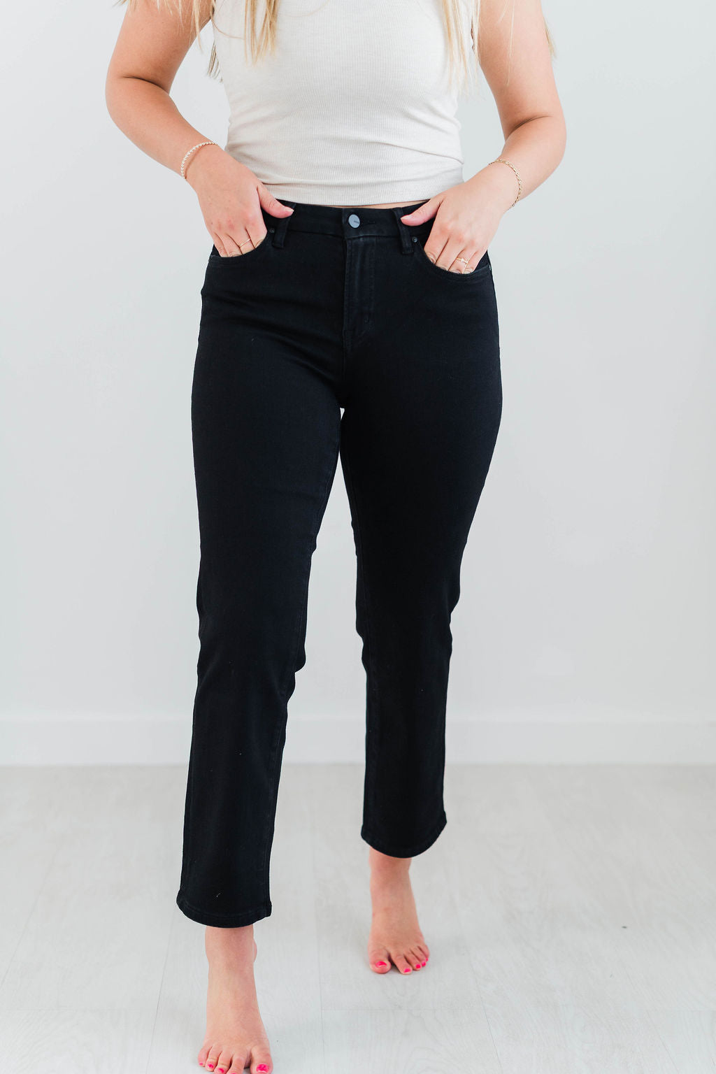 KARLI BLACK JEANS