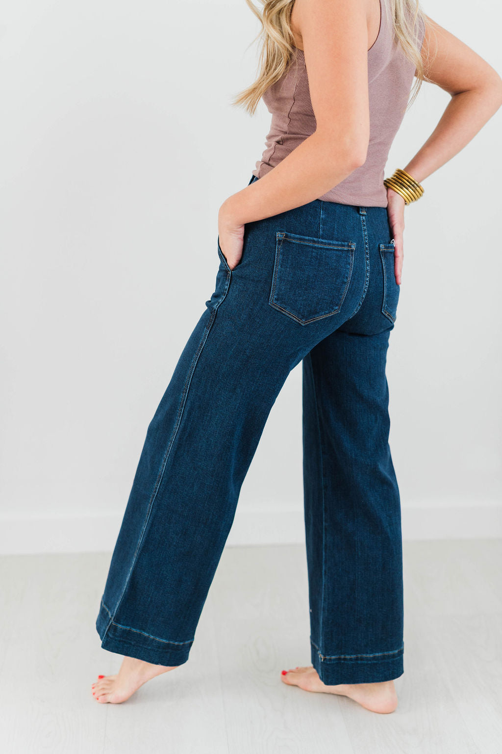 FLYING MONKEY WIDE LEG JEANS