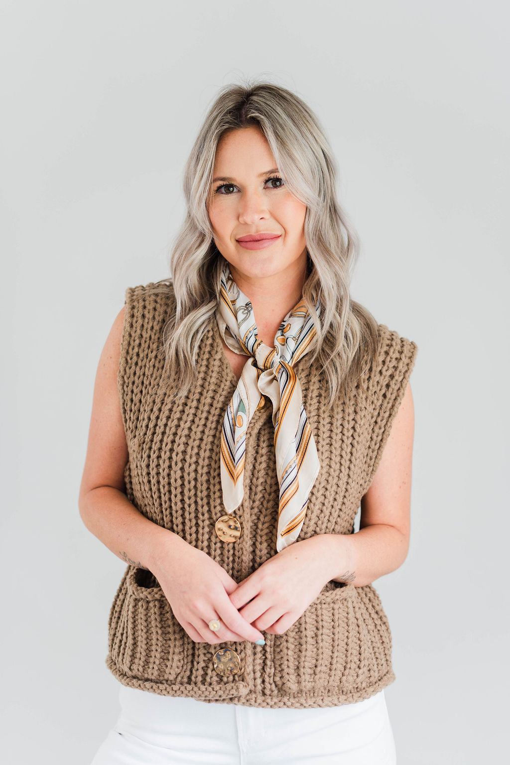 CHUNKY SWEATER VEST
