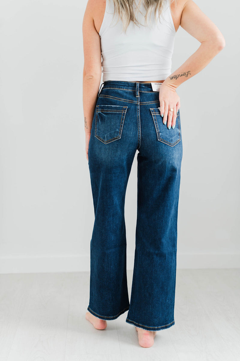 MARCI HIGH RISE WIDE LEG JEANS