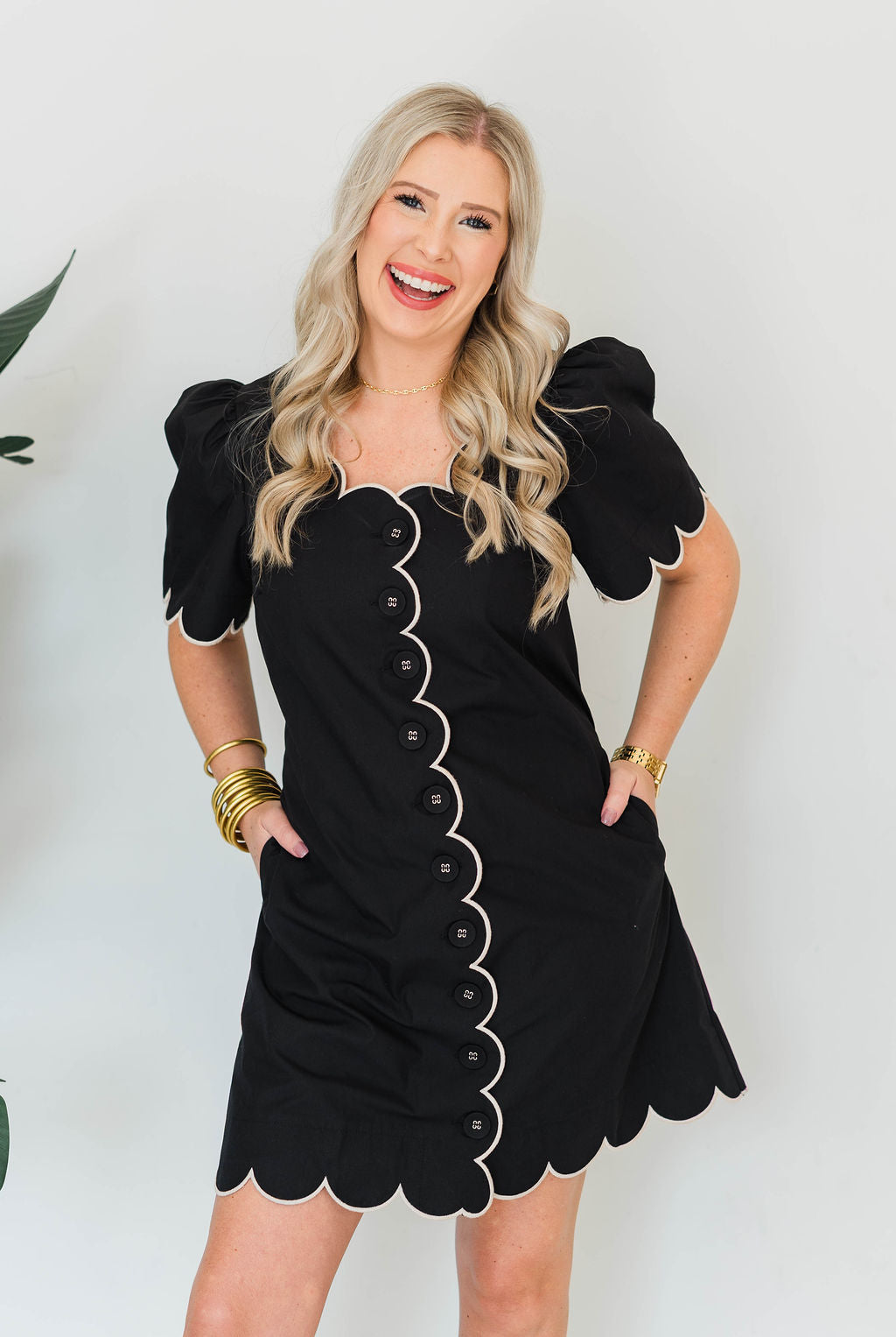 BUTTONS DRESS