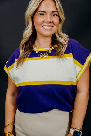 GAME DAY KNIT TOP