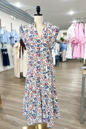 MIDNIGHT ROSE DRESS - LondonEE & Co. 
