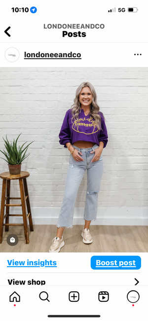 KASSIE VINTAGE CROPPED JEANS