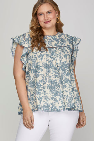 PLUS PINTUCK TOP