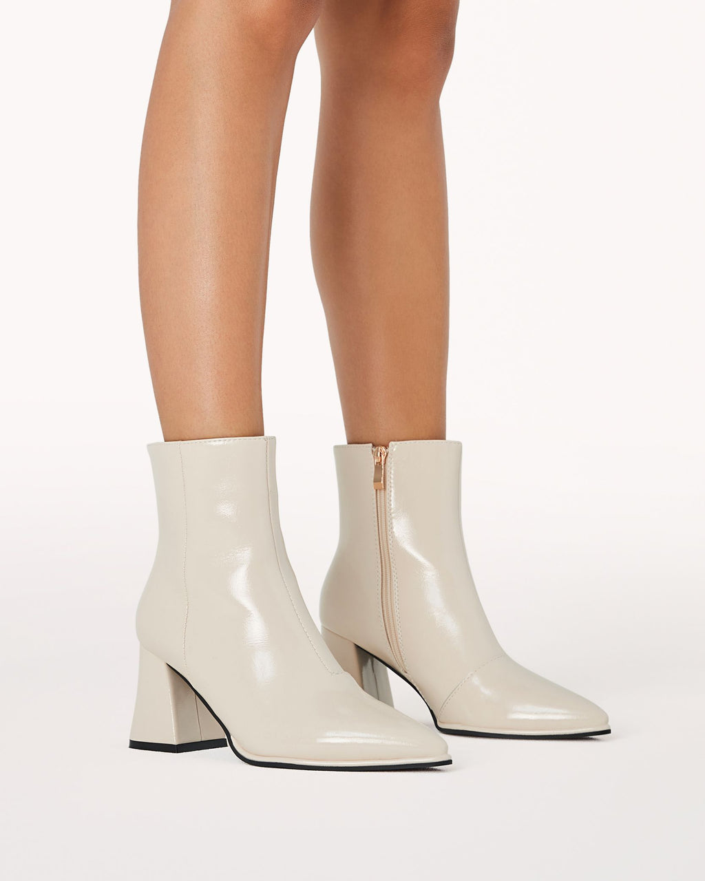 CADEN PATENT ANKLE BOOT