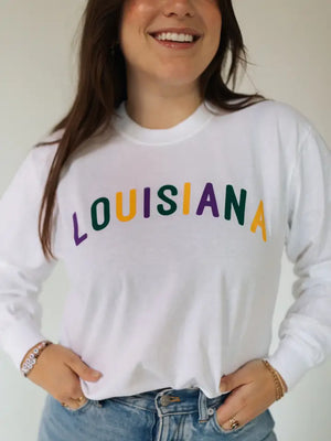 LOUISIANA HOMETOWN GRAPHIC TOP - LondonEE & Co. 