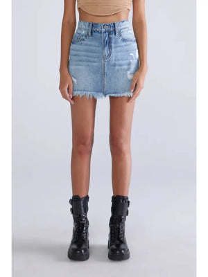 CERO DENIM MINI SKIRT