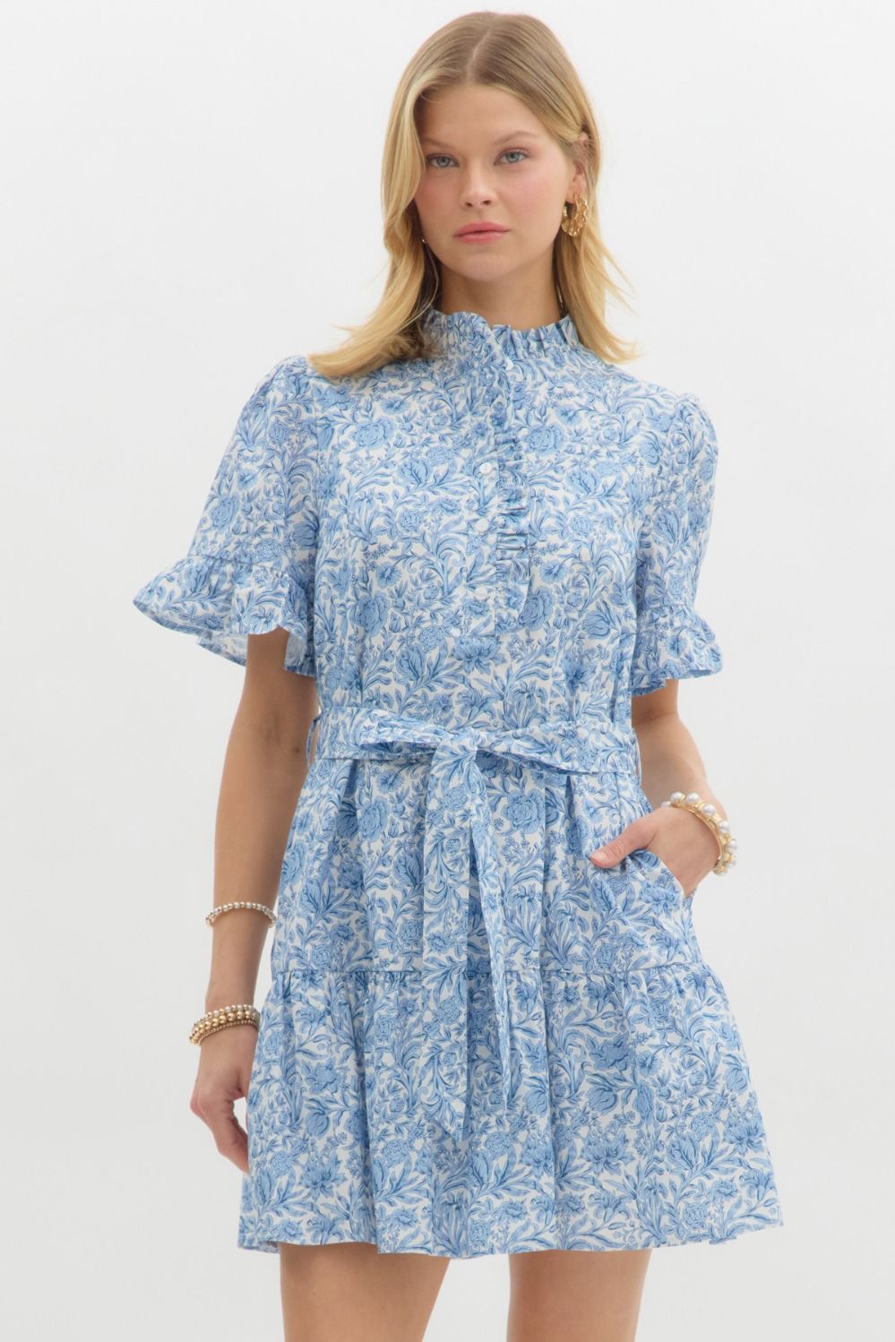 ORLENA FLORAL DRESS