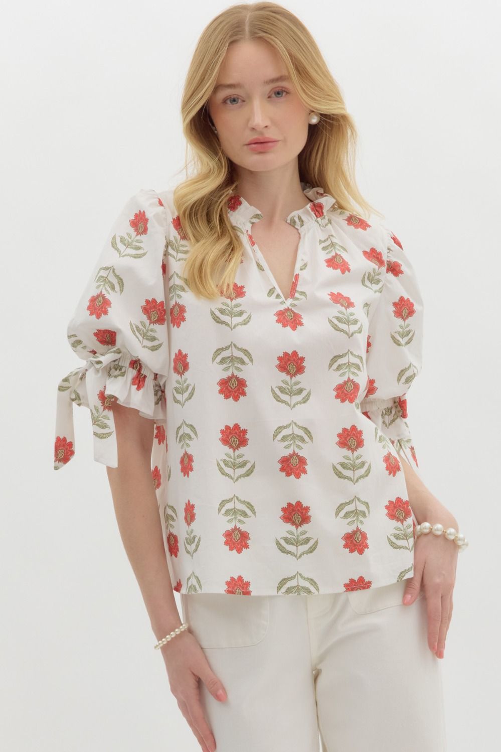 FLORAL PRINT TOP