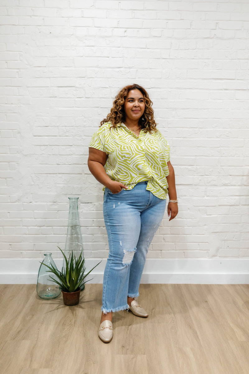 MISTI HIGH RISE CROP FLARE