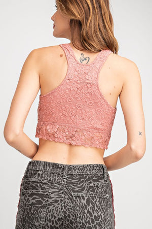 Floral Lace Padded Bralette - LondonEE & Co