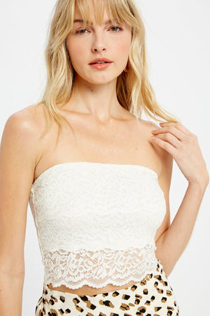 SWEETIE LACE BANDEAU BRALETTE