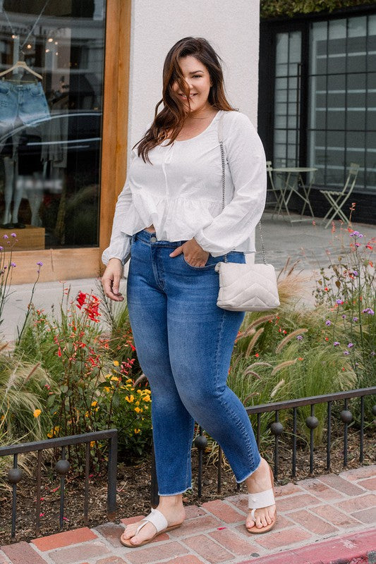 THE CANON MID RISE SKINNY JEAN