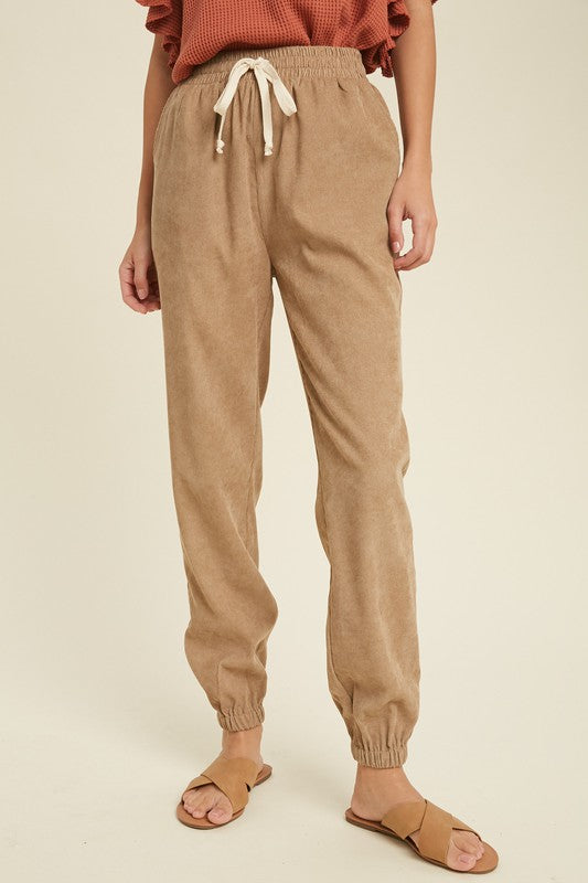 CORDUROY JOGGERS