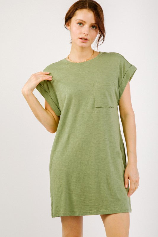 TAKE IT EASY T-SHIRT DRESS