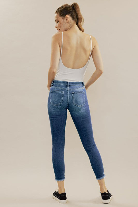 GEMMA MID RISE ANKLE SKINNY