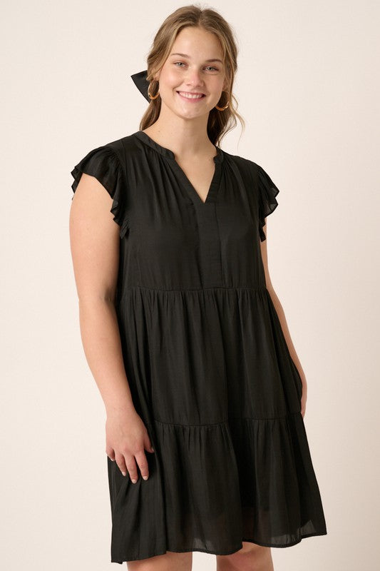 Sedgwick tiered mini dress on sale