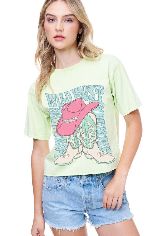 LONG LOVE WILD WEST COWBOY TEE