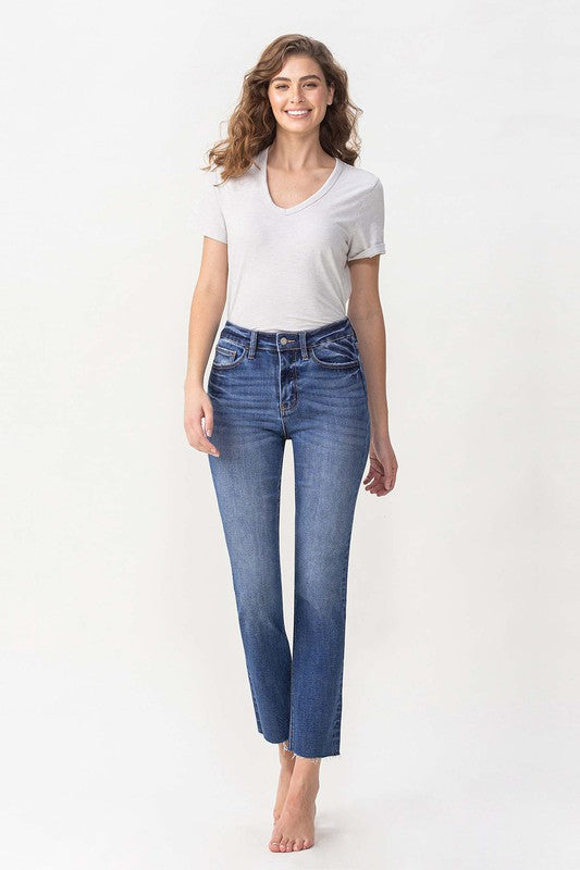 PLUS HIGH RISE SLIM STRAIGHT