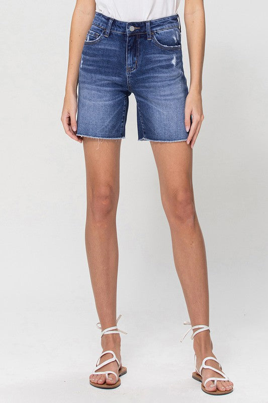 MID RISE MIDI SHORT