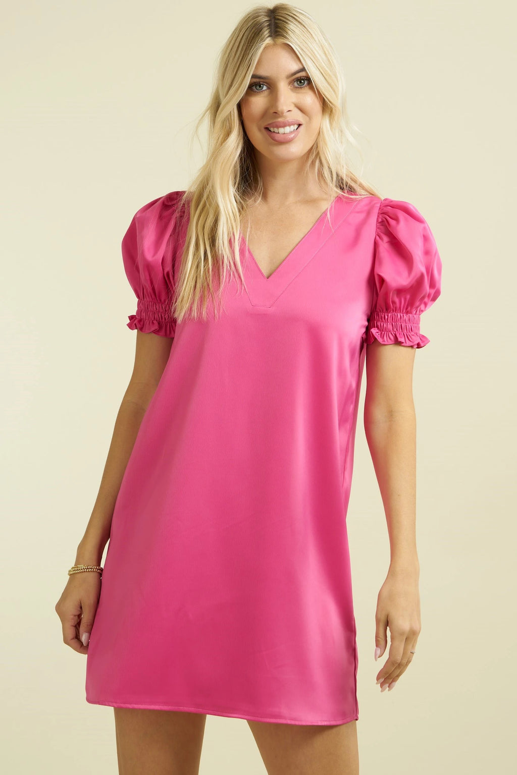 DAYTIME DARLING PUFF SLEEVE DRESS